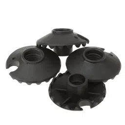 Magideal 4pcs Replacement Rubber Mud Basket for Trekking Poles Hiking Sticks 4cm image 3