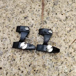 keproving 2pcs Heavy Tension Flat Line Release Clips Fishing Kites Downriggers Lines Clips image 2