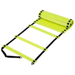 TASCO SPORTS Agility Ladder, Speed Reaction Sport Training Soccer Adjustable Rungs Soft Ladder Soccer, Football Fitness Boxing Exercise Tool Carry Bag (8 Metres) image 1