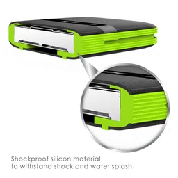 SP Silicon Power Armor A60 4TB Rugged External Hard Drive, Military-Grade Shockproof Water-Resistant USB 3.0 Portable HDD for Desktop Laptop PC Mac Computer, Green image 5