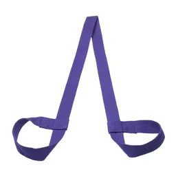 LOOM TREE® 6xCotton Yoga Mat Strap Pilates Mat Carrier Fitness Stretchy Loop Purple | Fitness, Running & Yoga | Yoga & Pilates | Mat Carriers & Bags image 4