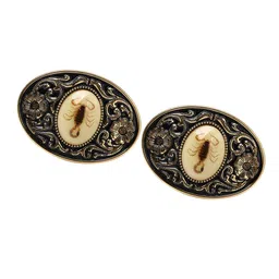 club bollywood Club Bollywood® 2 Pieces Mens Western Belt Buckle Luminous Stone Scorpion Animal Belt Buckle|Clothing Shoes & Accessories | Mens Accessories | Belt Buckles image 2