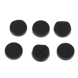 ATORSE® 6Pack Thumb Grips Silicone Non-Slip Joystick Thumbsticks Cap for PlayStation Ps Vita Psv1000 2000 Black [Video Game] image 1