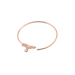 the style sutra THE STYLE SUTRA® 20Pcs Round Beading Hoop Earring Hook Connectors DIY Findings Rose Gold | 20 Pieces Hoop Huggie Earrings image 3