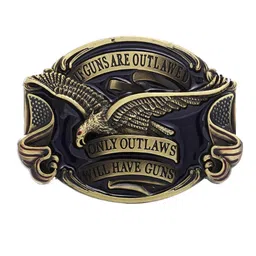 the style sutra Men Vintage Style Eagle Belt Buckle Western Cowboy Jeans Accessories | Mens Accessories | Belt Buckles image 1