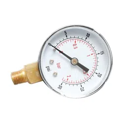 CLUB BOLLYWOOD Pressure Gauge 0-30PSI 0-2Bar Dial Pneumatic Hydraulic Air Pressure Measure image 5