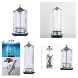 CALANDIS™ 4X Salon Barber Disinfection Jar Container Sterilizer Jar Cup Bottle | Salon & Spa Supplies | Salon & Spa Equipment image 2