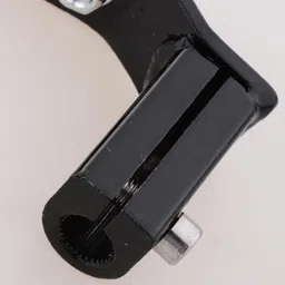 Lyla Universal CNC Alloy Folding Gear Shift Shifter Lever for Motorcycle Silver image 5