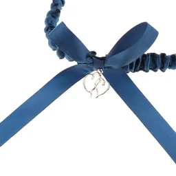 myaddiction Pack of 2 Elegant Wedding Bridal Bowknot Love Heart Pendant Lace Garter Throwaway Toss Leg Ring Blue One Size 0 image 5