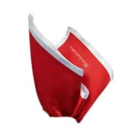 blacksmith Red Pocket Square for Men image 3