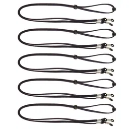 saz dekor 5 Pieces Adjustable Velvet Eyeglass Cord Neck Strap Sunglasses Lanyard Blue|Sunglass For Woman With Storage Box, Trending, Stylish & Durable Sunglasses, Lightweight Large Frame for Woman| image 4