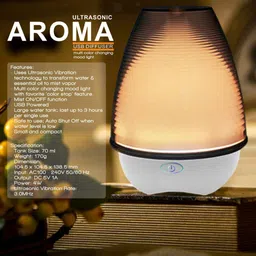 ivelect Color Changing Ultrasonic Mist Maker Fogger Mister Air Humidifier Atomizer image 3