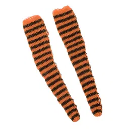 Fashion My Day 1:6 Fashion Striped Knit Socks Stockings for 28-30cm Female Doll Orange | Modern | Clothes & Accessories | Dolls image 5