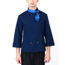 loom tree LOOM TREE® Double-breasted Button Chef Long Sleeves Uniform Unisex Kitchen Clothing XXL | 1 Piece Chef Uniform image 1