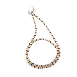 enakshi (label) 1x Brown Glass Beads Glasses Sunglasses Spectacles Chain Cord Holder|Health & Beauty | Vision Care | Other Vision Care image 1