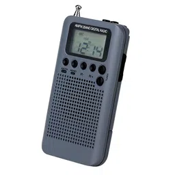 myaddiction Rechargeable AM FM Digital Portable Pocket Radio and Earphone Gray | Portable Audio & Headphones | Portable AM/FM Radios | consumerelectronics image 4