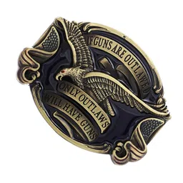 the style sutra Men Vintage Style Eagle Belt Buckle Western Cowboy Jeans Accessories | Mens Accessories | Belt Buckles image 2
