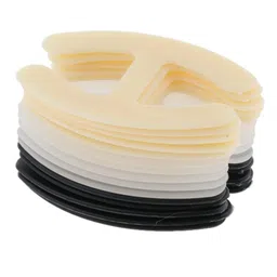 the style sutra 15 Pieces Bra Strap Clips Cleavage Buckle Clasp Holders Multicolor Letter H | Womens Clothing |Intimates & Sleep |Breast Forms Enhancers image 2