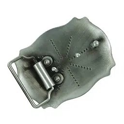 wowobjects Western Cowboy Golden Initial Letter A-Z Metal Belt Buckle Men's Accessory R image 4