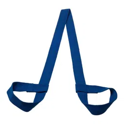 The Style Sutra Cotton Yoga Mat Strap Pilates Mat Carrier Fitness Stretchy Loop Dark Blue|Sporting Goods | Fitness, Running & Yoga | Yoga & Pilates | Mat Carriers & Bags image 4