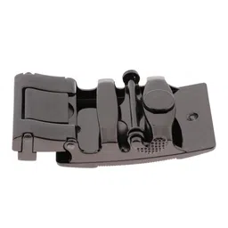 wowobjects Men's Automatic Slide Buckle Ratchet Belt Buckle for Belt Strap Gray image 5