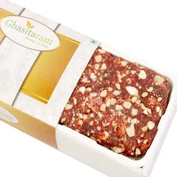 Ghasitaram Gifts Sugarfree Anjeer/Figs Cake|Sugar Free Sweets|Diabetic Friendly|Diwali Sugar Free Sweets Box, image 1