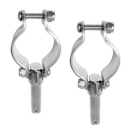 club bollywood The Style Sutra 2x Stainless Steel 304SS Clamp on Oarlock for 1/2" Socket Yacht Boat Fishing|Motors | Parts & Accessories | Boat Parts |2X Stainless Steel Oarlock image 2