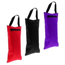 ivelect Sand Bag with Inner Bag for Yoga Pilates Fitness Resistance Training Black image 2