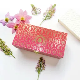 topshelf Designer Shagun cash BOX with MGI Printing or gaddi Box for shagun,money Box for wedding,anniversary,baby shower,Ring ceremony eidi or any other occasion (Pack of 1) image 2