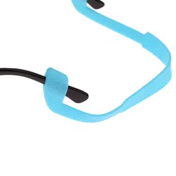 saz dekor Silica gel Glasses Sunglasses Eyewear Cord Non-slip Strap Hang Rope Sky Blue|Sunglass For Woman With Storage Box, Trending, Stylish & Durable Sunglasses, Lightweight Large Frame for Woman| image 5