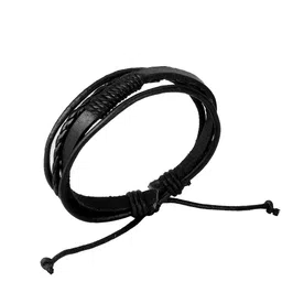 bnf Punk PU Leather Braided Multi-layer Bracelet Bangle Bracelet Black Jewelry & Watches| Fashion Jewelry| Bracelets image 5