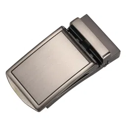 merishopp Automatic Belt Buckle Alloy Polished Business Casual Ratchet Buckle Style 4| Mens Accessories | Belt Buckles|1 Piece Belt Buckle image 3