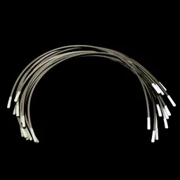 COMBR 6 Pair of Stainless Steel Handmade Bra Underwire Replacement D Cup image 2