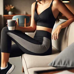 kgn hub KGN High Waist Gym Pants for Women Workout – Squat-Proof, Stretchable Yoga Jeggings Pants | Comfortable Sports Leggings for Workout - Active wear for Women Gym | Ankle Length (in, Alpha, L) F-4 image 4