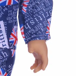 Fashion My Day Dolls Clothes Pajamas Set for 18'' Dark Blue UK | Modern | Clothes & Accessories | Dolls image 3