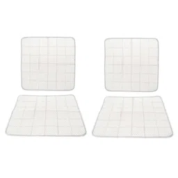 bnf® 4pcs Blank Rug Hooking Mesh Canvas for Rug Making DIY Latch Hook Crafts | Latch Hooking Kits | Latch Hooking | Rug Making | Needlecrafts & Yarn image 2