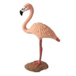 calandis CALANDIS® Miniature Animals Birds Model Figurine Statue Scupltue Toy Pink Flamingo image 1