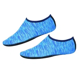 atorse Soft Water Shoes Stretchy Aqua Socks Yoga Swim Shoe Dive Sock Blue Xxl image 2