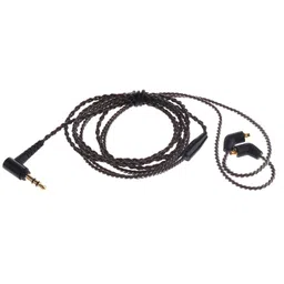 bnf 3.5mm Gold Plated Connector Replacement Update Cable for Shure Headphone Black 3.3ftCables & Adapters image 4