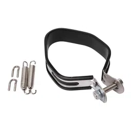 generic LR Decor Motorcycle Exhaust Silencer Clamp Butt Joint Narrow Band Exhaust Seal-1 Set image 1