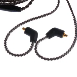 bnf 3.5mm Gold Plated Connector Replacement Update Cable for Shure Headphone Black 3.3ftCables & Adapters image 2