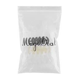 the style sutra 15 Pieces Bra Strap Clips Cleavage Buckle Clasp Holders Multicolor Letter H | Womens Clothing |Intimates & Sleep |Breast Forms Enhancers image 3