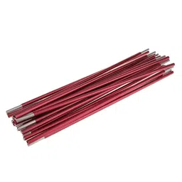 SAZ DEKOR 3xBackpacking Awning Tent Poles Bar Travel Camping Dark red Φ9.5 mm 465 cm image 4