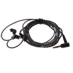 bnf 3.5mm Gold Plated Connector Replacement Update Cable for Shure Headphone Black 3.3ftCables & Adapters image 1