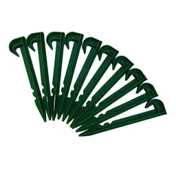 LOSA 10Pcs/Set Re-useable Acrylic Garden Stakes Tent Pegs image 5