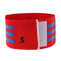Football Soccer Sports Arm Adjustable Bands Captain Armband #2 red image 3