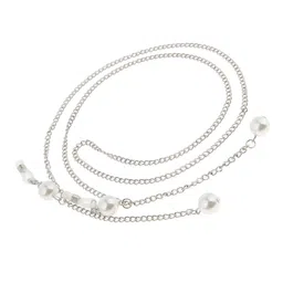 saz dekor Elegant Eyeglass Reading Glasses Sunglasses Holder Necklace Chain Silver|Sunglass For Woman With Storage Box, Trending, Stylish & Durable Sunglasses, Lightweight Large Frame for Woman Man| image 5