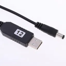 ujeavette UJEAVETTE® Dc 5V to Dc 12V USB Voltage Step Up Converter Cable with Dc Jack 5.5X2.1Mm image 2