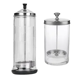CALANDIS™ 2pcs Disinfection Jar Container Sanitizer Glass Tool Germicide Jar Cup | Salon & Spa Supplies | Salon & Spa Equipment image 4