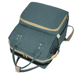 Enakshi (LABEL) Creations Diaper Bag Backpack Foldable Travel Bassinet Change Station Multi-Use Green|Home & Garden|Kitchen Dining & Bar|Kitchen Storage & Organization|Racks & Holders image 5